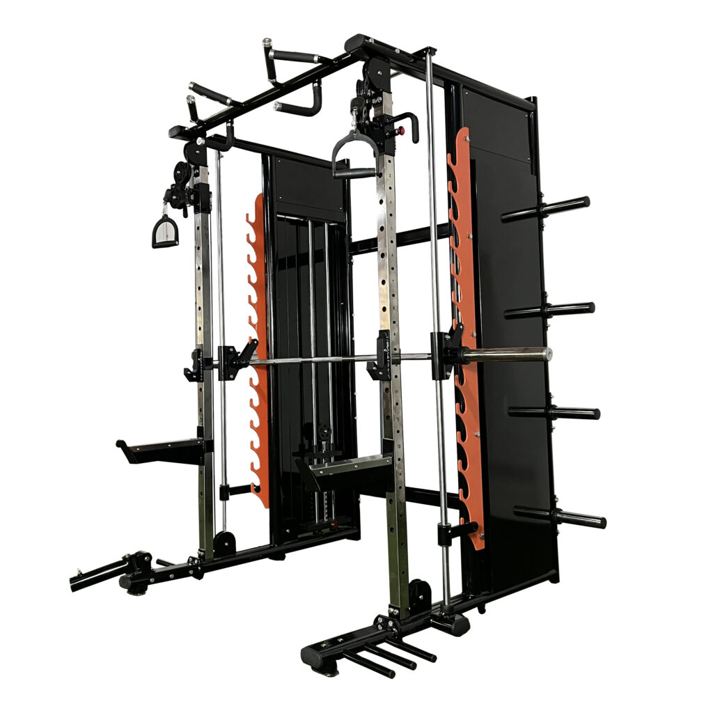 Flow Fitness All In One Home Gym (Functional Trainer, Squat Rack, Smith Machine) West Coast